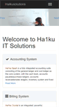 Mobile Screenshot of haikusolutions.com